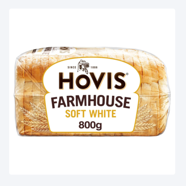 800g Hovis Farmhouse Soft White